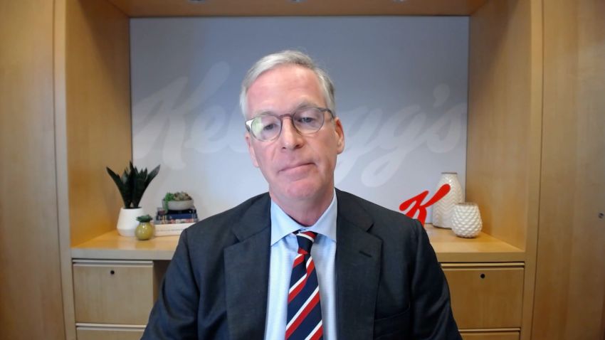 Kellogg's CEO Steve Cahillane