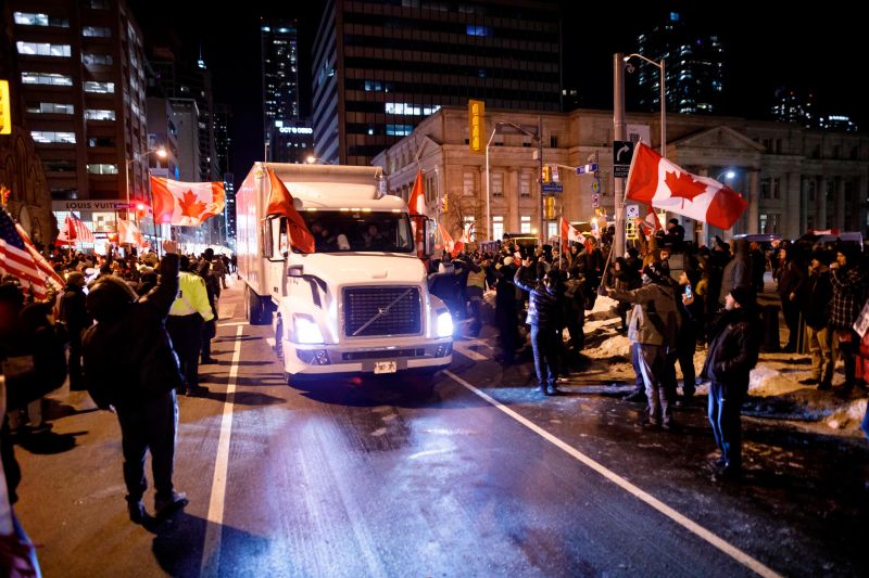 Freedom Convoy In Canada: Authorities Freeze Financial Assets For Those ...