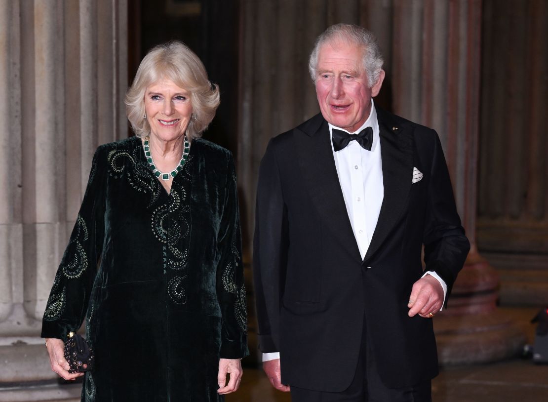 Prince Charles and Camilla, Duchess of Cornwall, attended a reception to celebrate the British Asian Trust at The British Museum in London on Wednesday.