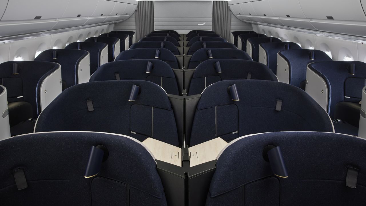 The Airlounge seats will be rolled out across Finnair's A330 and A350 fleets.