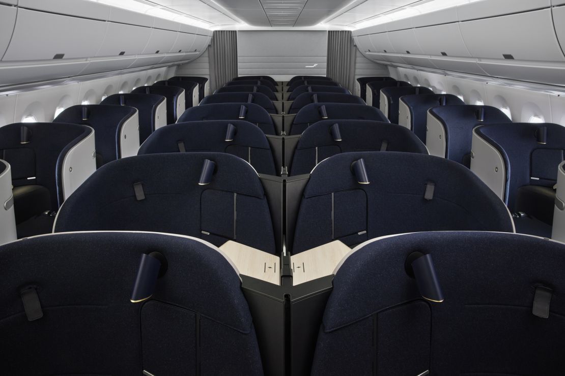 The Airlounge seats will be rolled out across Finnair's A330 and A350 fleets.