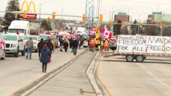 canadian trucker rally