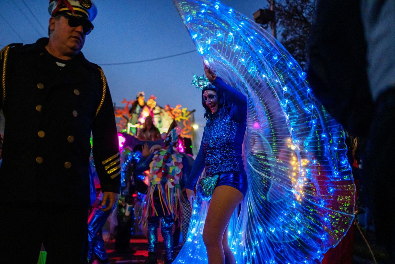 The Intergalactic Krewe of Chewbacchus holds its Carnival parade in New Orleans on Saturday, February 5.