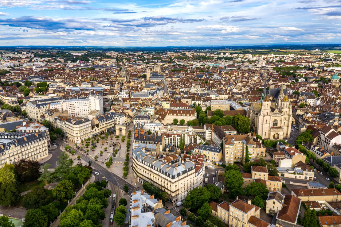 Dijon is a stop on the low-cost Paris-Lyon route.