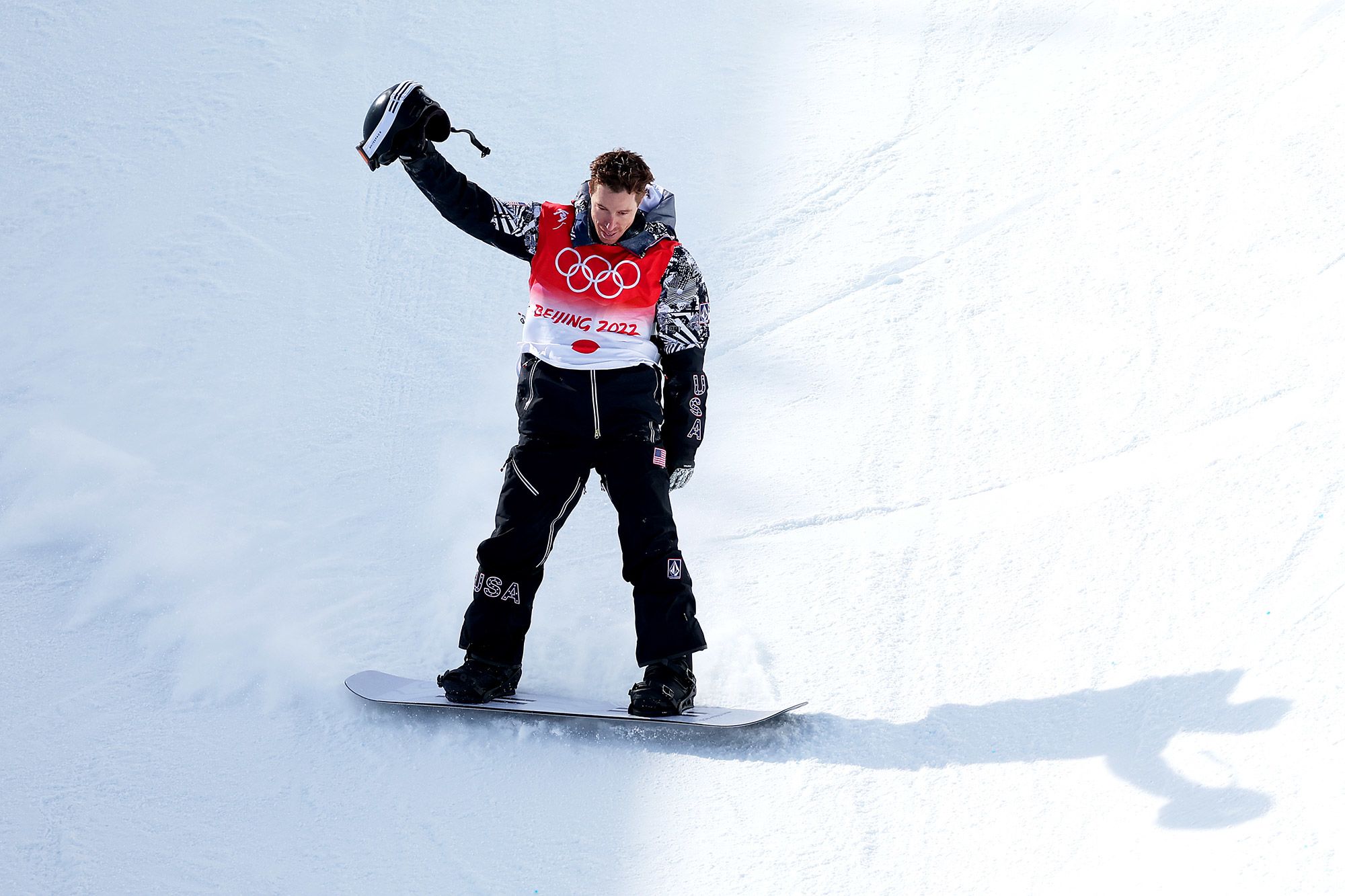 Shaun White: crashes out on final Olympic run at halfpipe | CNN