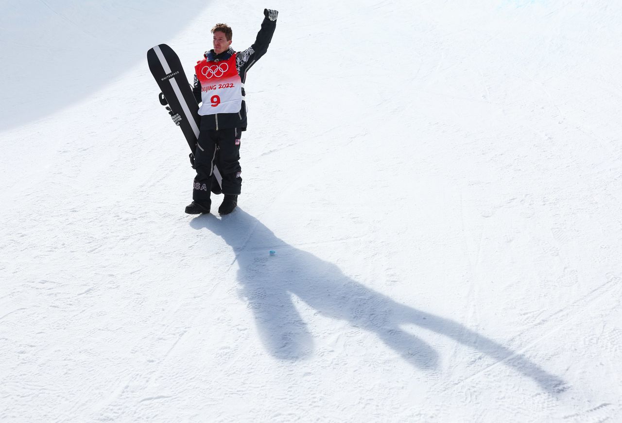 US snowboarding legend <a href="http://www.cnn.com/2022/02/08/sport/gallery/shaun-white-snowboarder/index.html" target="_blank">Shaun White</a> walks off after his last Olympic halfpipe run on Friday, February 11. White, the Olympic champion in 2006, 2010 and 2018, <a href="https://www.cnn.com/world/live-news/beijing-winter-olympics-02-11-22-spt/h_3dfe9db50943ec85a2307d9120edd1b2" target="_blank">finished fourth this time around.</a>