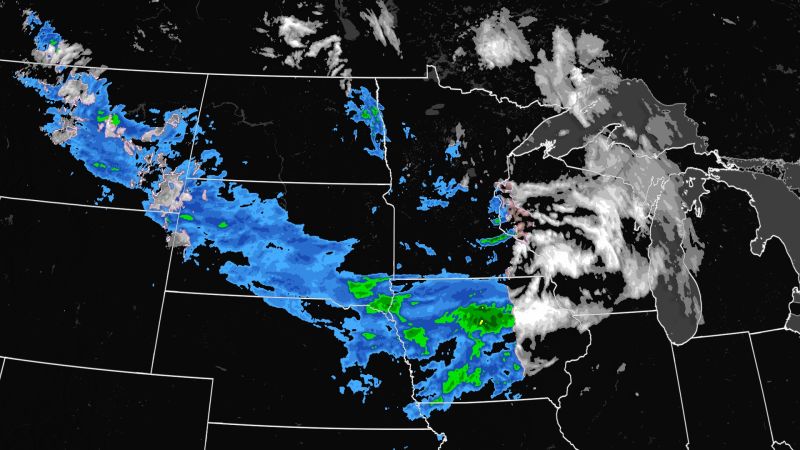 Clipper System Brings Snow To The Midwest While California Continues ...