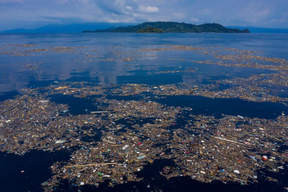 This photograph showing plastic pollution was highly commended by the judges. Alex Lindbloom captured the image in a remote part of Indonesia where the "the plastic was 3-5 meters thick" underwater. "Plastic ending up in nature is not a country-specific problem, it's a global problem," he wrote.