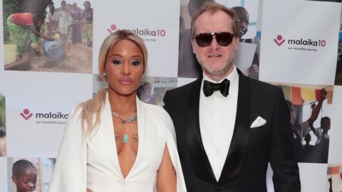 Rapper Eve and Maximillion Cooper, here in 2017, have welcomed a son.