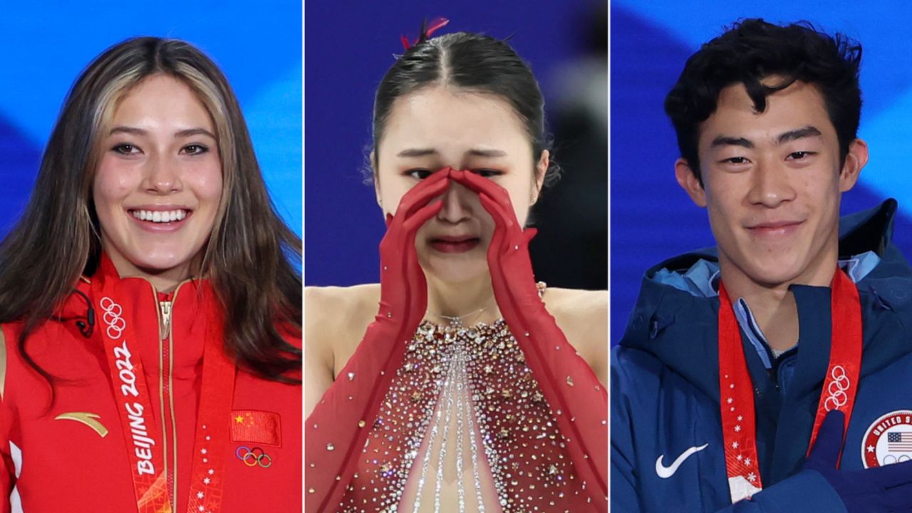 Three US-born Olympians of Chinese descent have received starkly different receptions in China.
