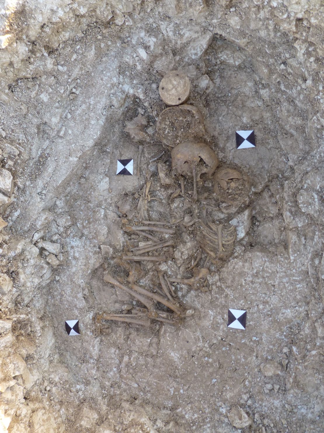 Burton Agnes burial site in the county of Yorkshire, England.