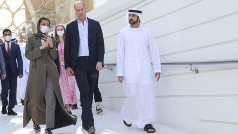 Prince William jetted into the United Arab Emirates this week for a whistle-stop tour. 