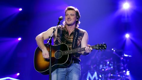 Country singer Morgan Wallen performs on February 9, 2022, at Madison Square Garden in New York City. 