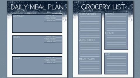 Prophecy by Design Celestial Meal Planner Duo