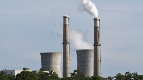 The Stanton Energy Center, a coal-fired power plant, seen in Orlando. A federal judge issued an injunction on Friday that prevents the Biden administration from using a social cost of carbon in its decisions around things like fossil fuel emissions regulations.