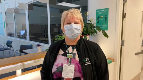 Kim Sangster is the Bereavement Support and Education Coordinator at Rush who started the pilot program.