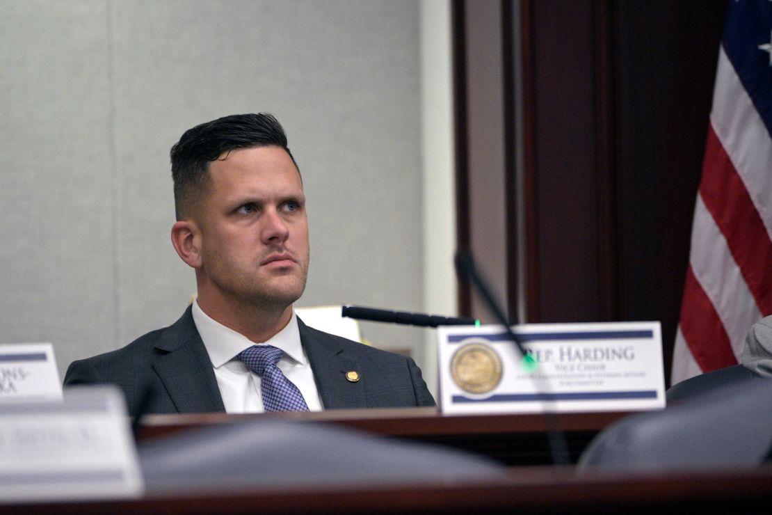 Florida Rep. Joe Harding said it's "shocking" that teachers would ask for a child's preferred name and pronouns without involving their parents. 