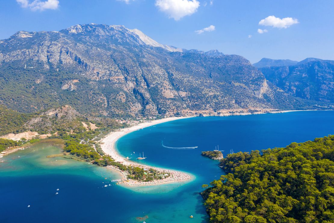 Beautiful Landscape Of A Blue Lagoone In Mediterranean Sea Great