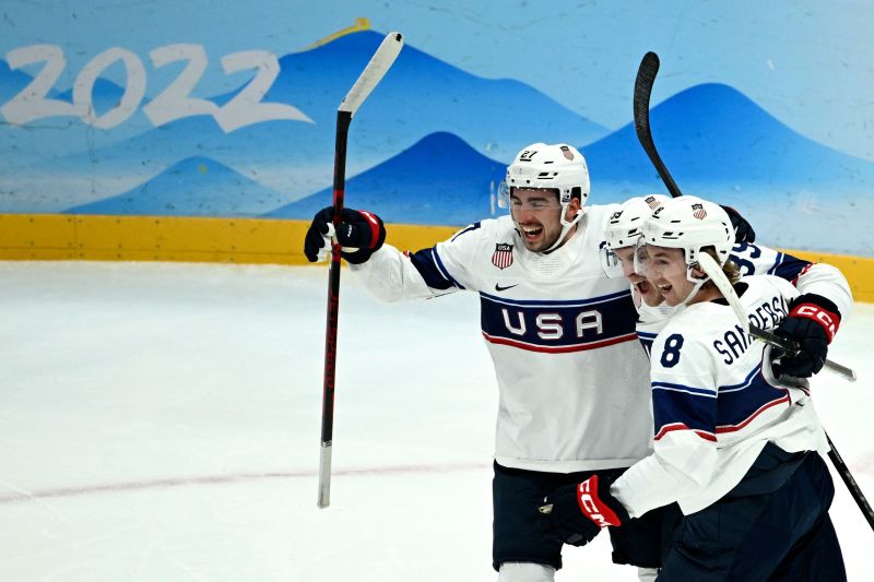 US mens ice hockey team beats Canada at the Olympics for first time in 12 years CNN