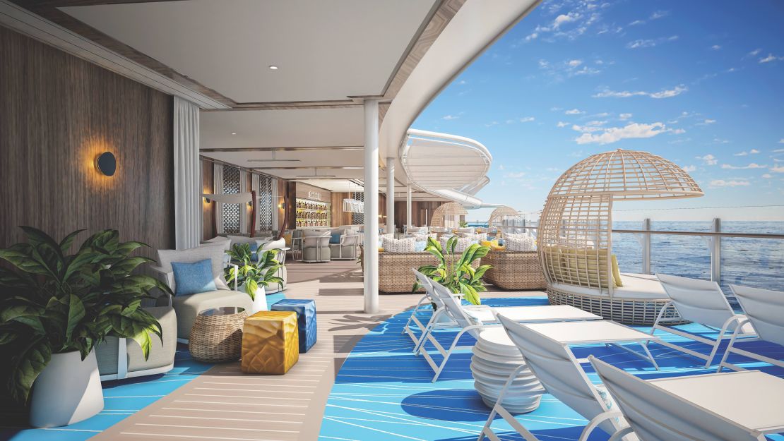 Wonder of the Seas features eight on board neighborhoods spread over 18 decks.