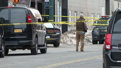 One person died in a trooper-involved shooting Saturday morning in Buffalo, New York