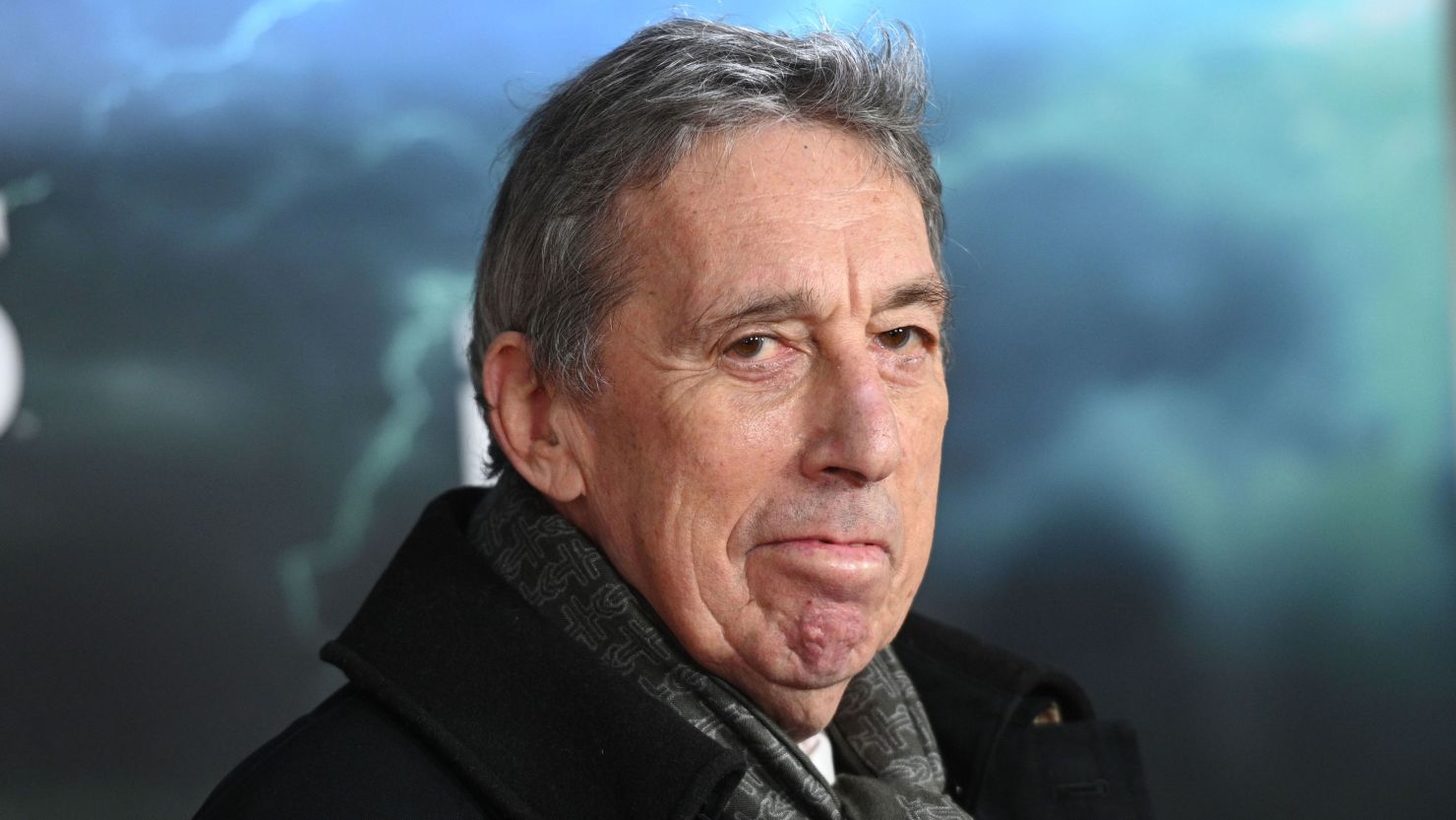 Ivan Reitman at the 'Ghostbusters: Afterlife' premiere in New York on November 15, 2021.