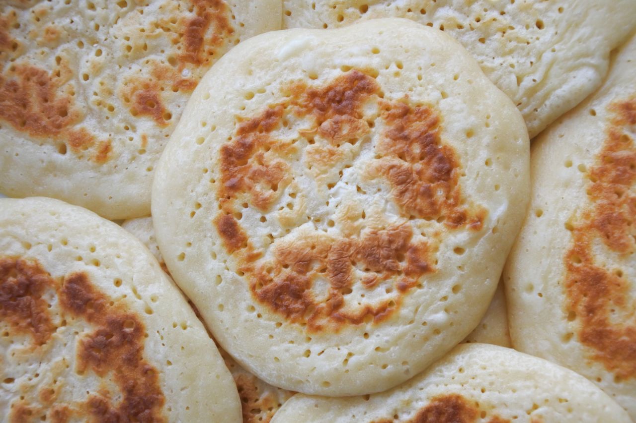 These mini pancakes are a popular Australian snack.