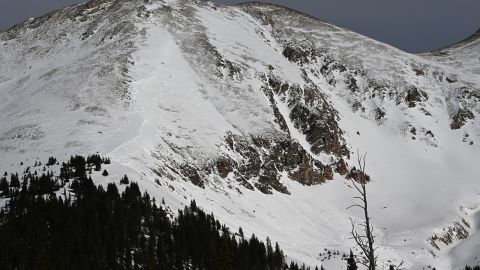 The avalanche occurred at Loveland Pass on a ski chute.