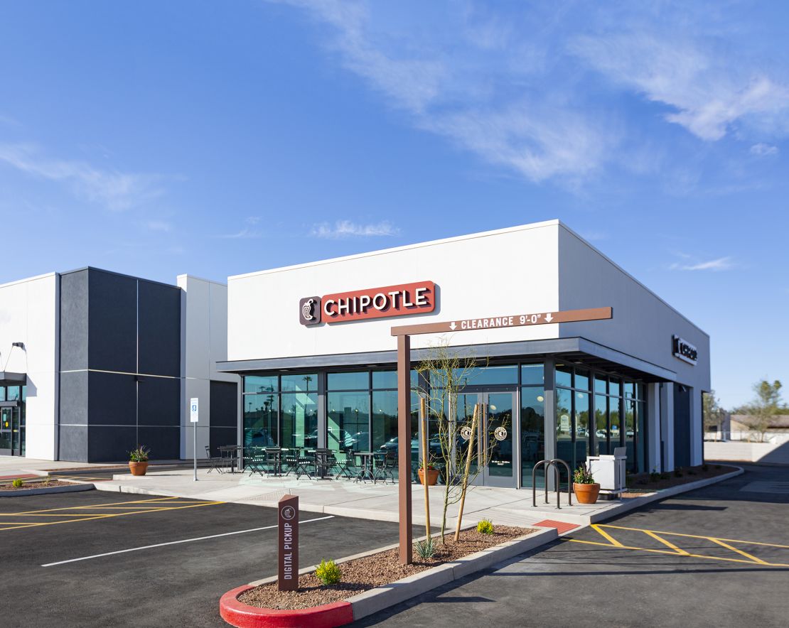 Chipotle opening its 3,000th restaurant in Phoenix, Arizona, on Tuesday. 