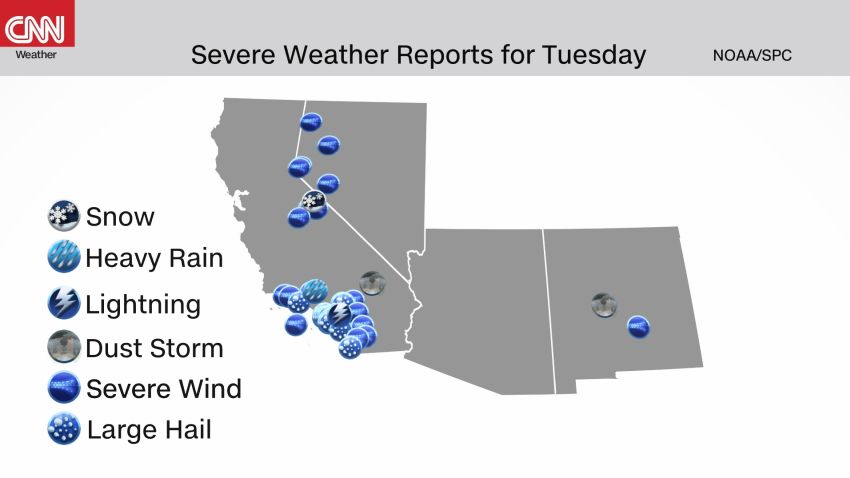 daily weather forecast storm report