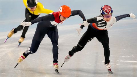 Choi was pipped to the 1000m title by Schulting.