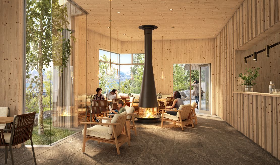 Forest Lagoon's setting plays a very significant role in its design.