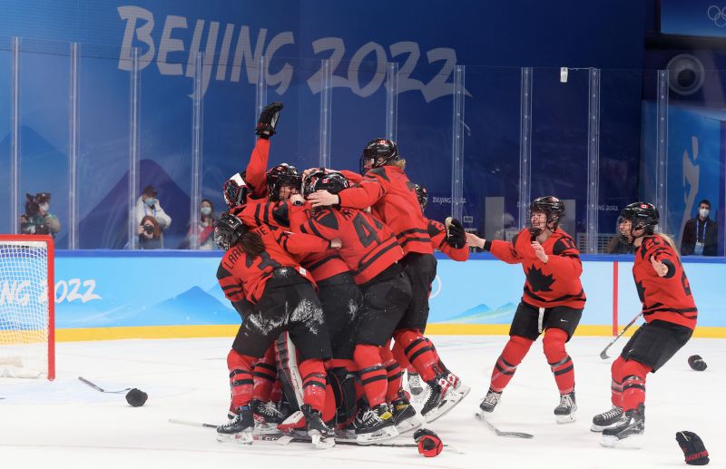 Canada defeats Team USA to win womens hockey gold CNN
