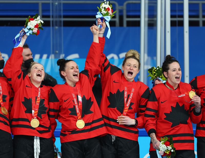 Canada Defeats Team USA To Win Women's Hockey Gold | CNN