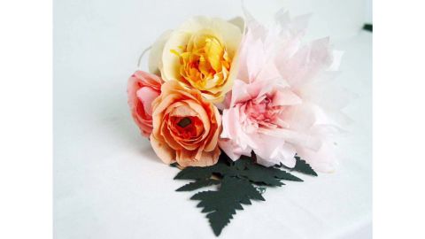 BeautifulThingsbybec Farm Fresh Style Paper Flower Gift Bouquet