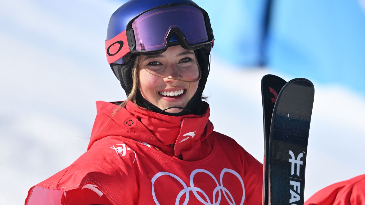 China's Eileen Gu made Winter Olympics history on Friday by winning her third freeski medal.