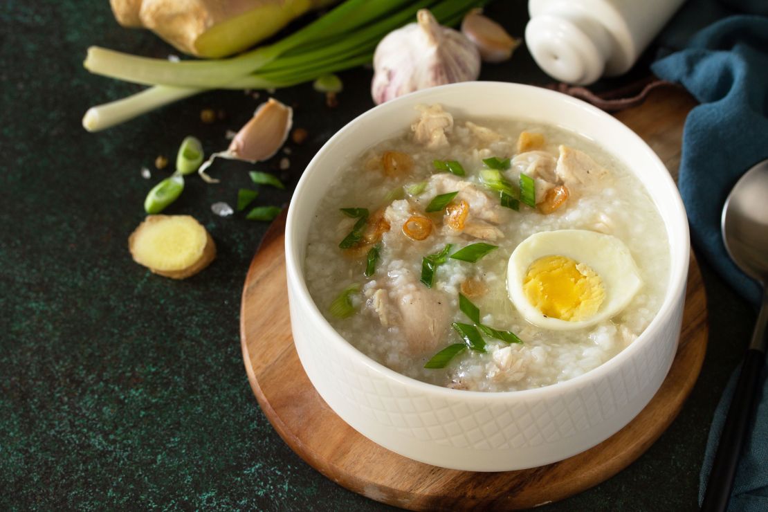 Arroz caldo is partly Spanish, partly Chinese and 100% Filipino.