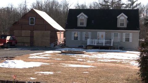 The home where Paislee Shultis was found.