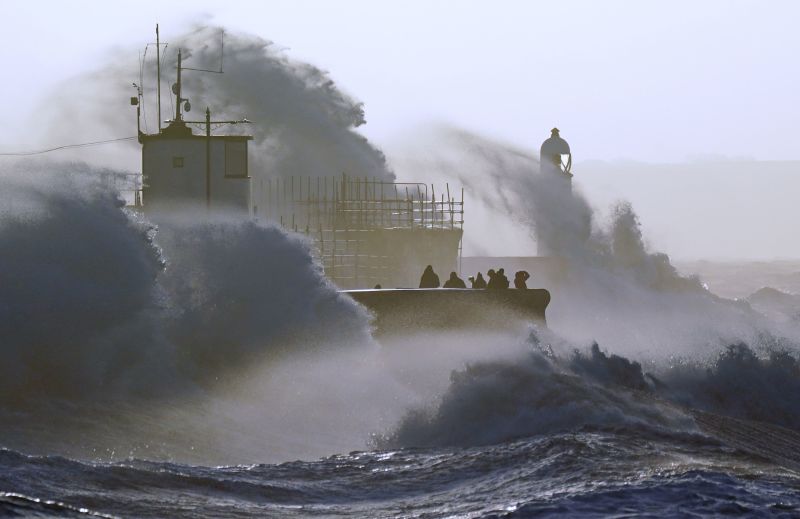 Storm Eunice Blows Off Rooftops With Highest Wind Speeds On Record In ...