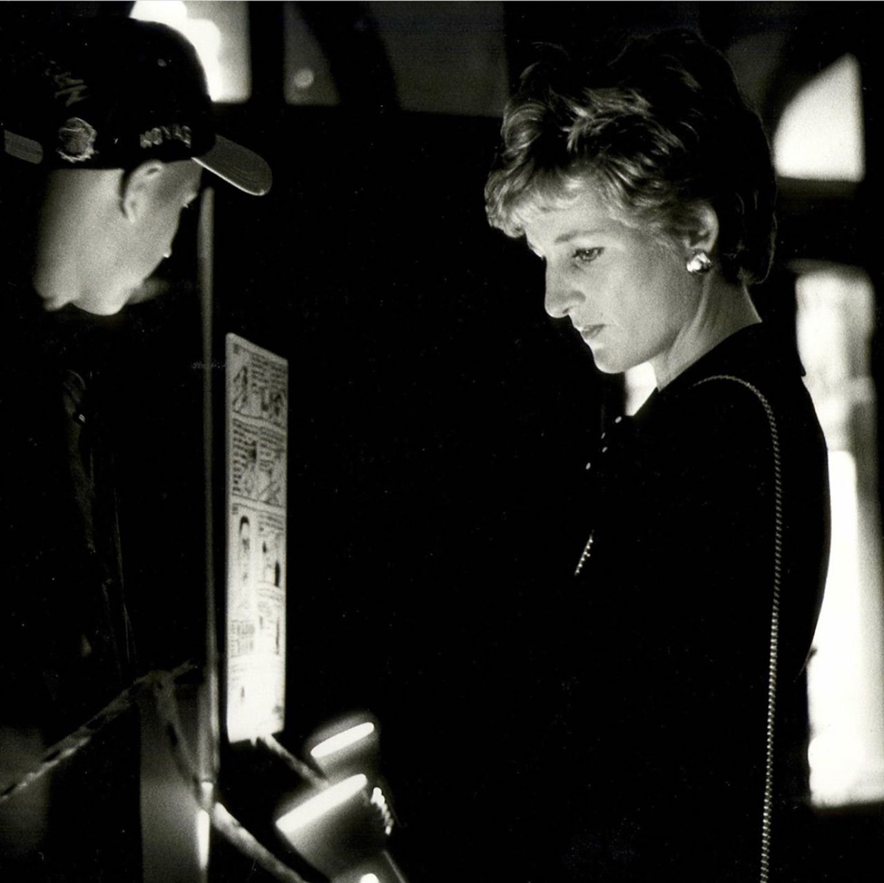 Diana, Princess of Wales at Hinde Street Church in Marylebone in September 1993.