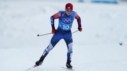 PYEONGCHANG-GUN, SOUTH KOREA - FEBRUARY 18: Noah Hoffman of the United States competes in the final leg during Cross-Country Skiing men's 4x10km relay on day nine of the PyeongChang 2018 Winter Olympic Games at Alpensia Cross-Country Center on February 18, 2018 in Pyeongchang-gun, South Korea. (Photo by Richard Heathcote/Getty Images)