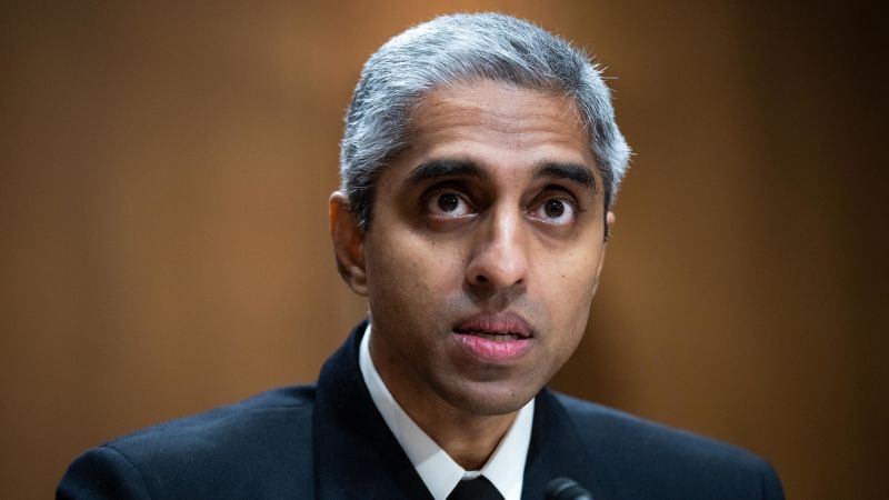 Vivek Murthy, US surgeon general, tests positive for Covid-19 | CNN ...