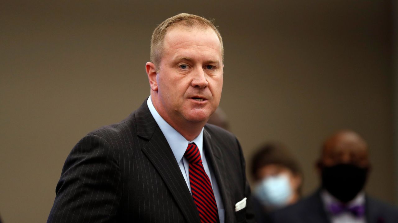 Missouri Attorney General Eric Schmitt speaks during a news conference in St. Louis on in August 2020. Schmitt was endorsed by Sen. Ted Cruz this week.