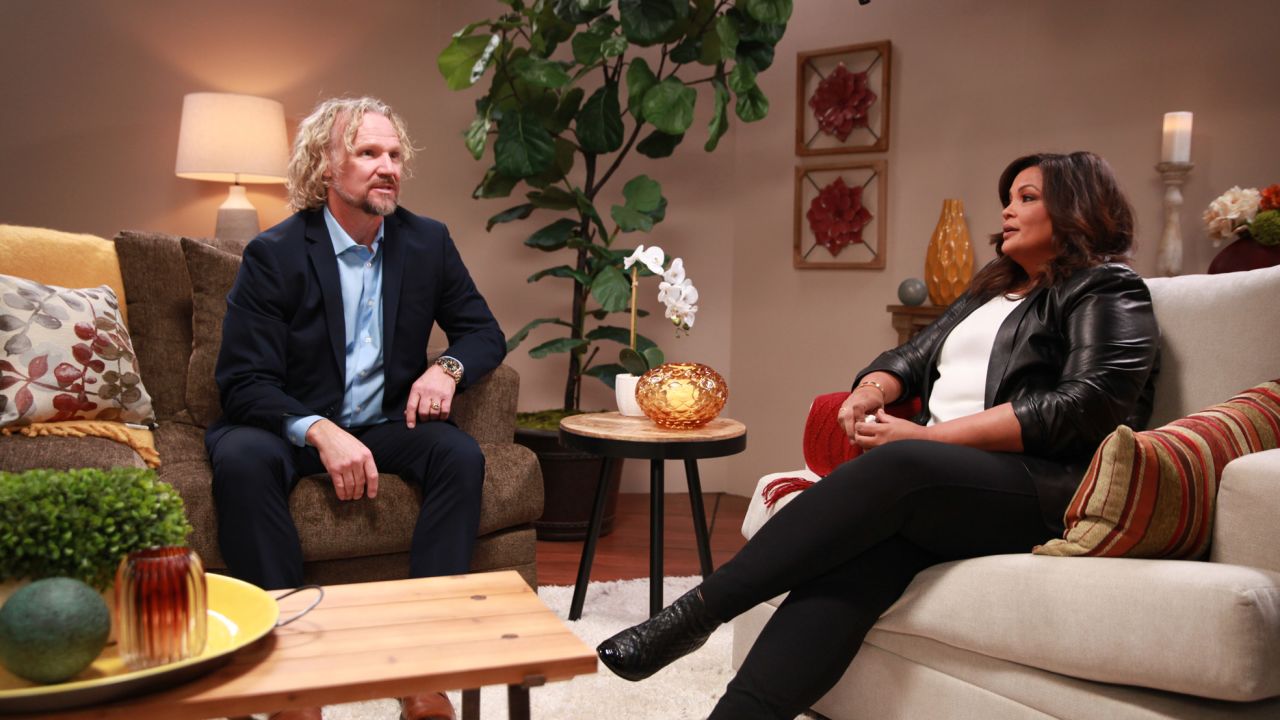 Kody Brown and Sukanya Krishnan in an interview for 'Sister Wives: One on One.'