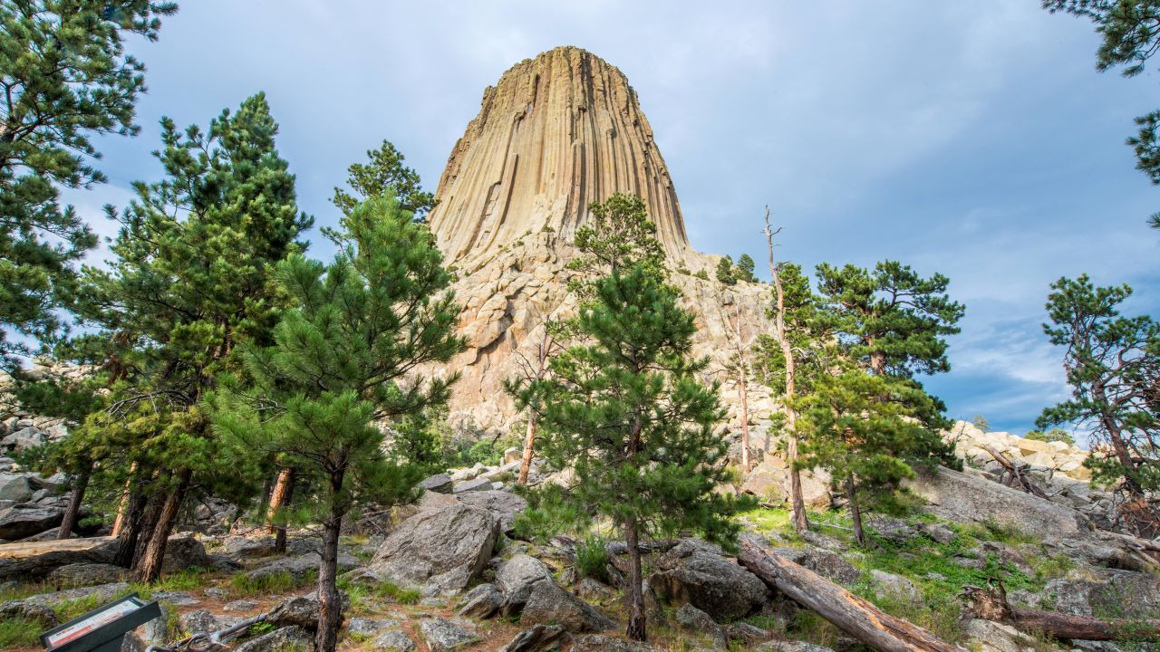 Devils Tower National Monument in Wyoming saw record visitation in 2021.