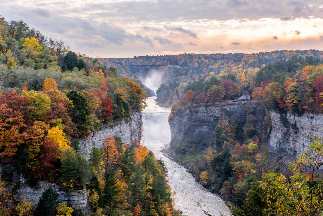 You don't have to go national to see epic wilderness. For example: New York's Letchworth State Park.