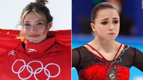 Eileen Gu and Kamila Valieva had polar opposite experiences at Beijing 2022.