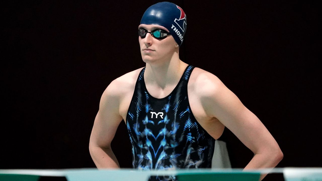 Penn senior Lia Thomas, a trans woman, won the 200-yard and 500-yard freestyle races at the Ivy League Women's Swimming and Diving Championships this week.
