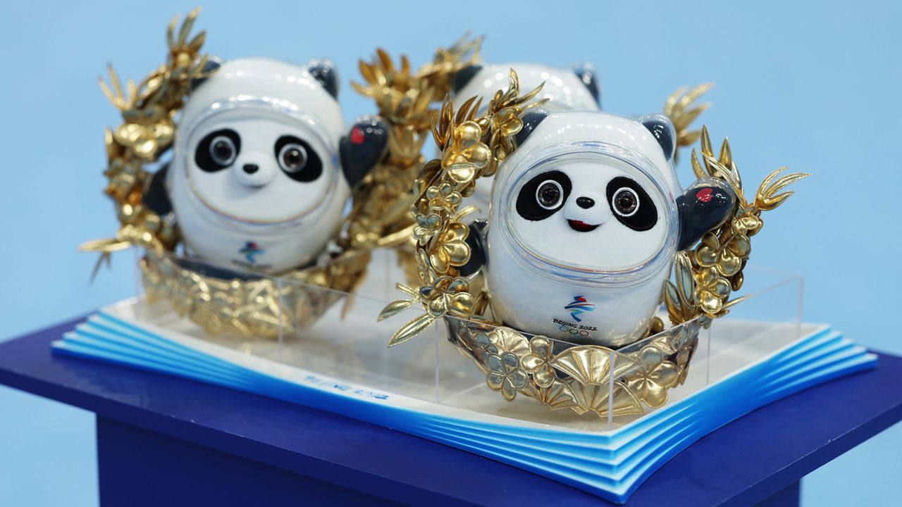 Beijing 2022's official mascot Bing Dwen Dwen has become a breakout star at these Games.