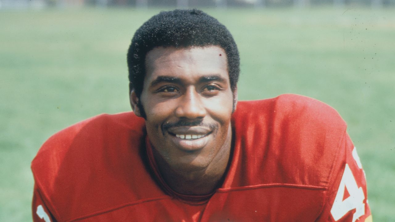 Charley Taylor, seen here in 1970, was inducted into the Hall of Fame in 1984.